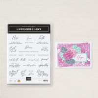 Unbounded Love Photopolymer Stamp Set (English)
